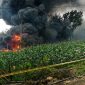  Api berkobar dari sumur minyak rakyat di Blora, meninggalkan duka mendalam bagi keluarga korban. (Dok. Tangkapan layar video)