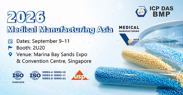 ICP DAS-BMP Pamerkan Inovasi TPU Medis di Ajang Medical Manufacturing Asia 2026