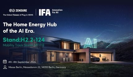 Zendure Perkenalkan Agentic HEMS di IFA 2026: “Pusat Energi Rumah di Era AI”