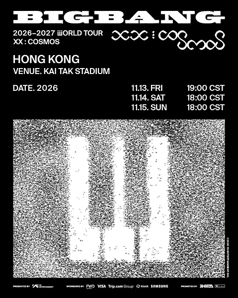 JADWAL “BIGBANG 2026-2027 WORLD TOUR ” di Hong Kong Resmi Diumumkan