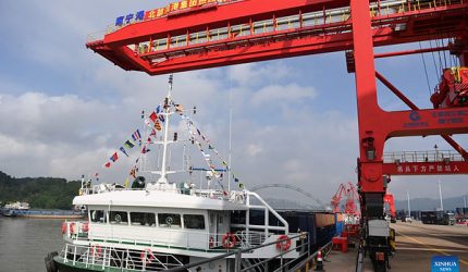Xinhua Silk Road: Tiongkok Buka Kanal Utama dari Sungai ke Laut, Ciptakan Jalur Pintas Perdagangan ke Asia Tenggara