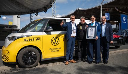 Giti Tire Sukses Antar “VW ID.Buzz World Tour” Raih Rekor Dunia