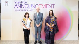 Yidan Prize 2026 Apresiasi Penggerak Perubahan yang Mendorong Kemajuan Pendidikan lewat Kesehatan, Nutrisi, dan Ekonomi