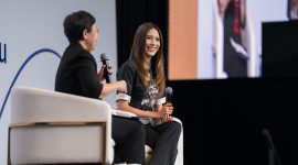 Eileen Gu Tampil sebagai Pembicara dalam KFF Inspiring Women Leadership Series di SMU