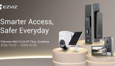 Mewujudkan pengalaman hidup yang lebih baik, EZVIZ memulai roadshow-nya di Indonesia untuk mendefinisikan ulang konsep rumah pintar, dimulai dengan sistem akses yang lebih cerdas melalui portofolio produk smart lock yang memenangkan penghargaan